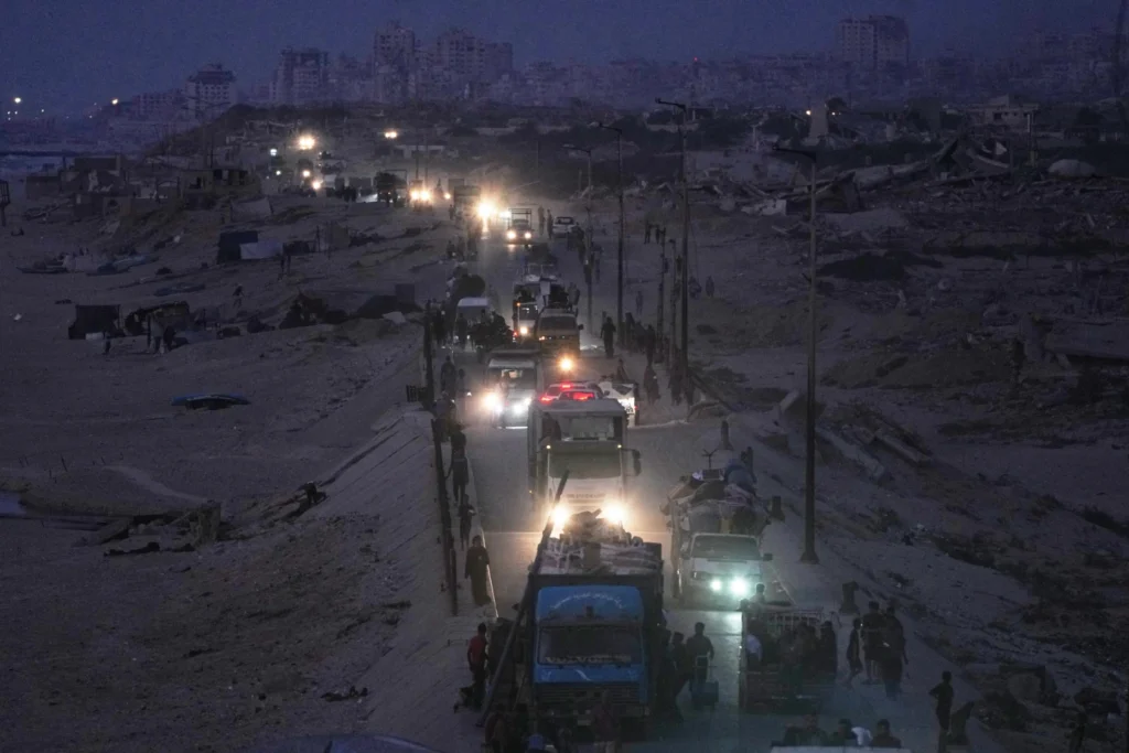 Palestinians moving out of Gaza to save their Lives